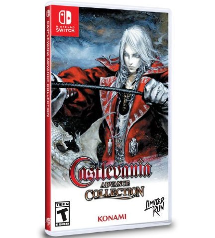 予約[スイッチ]Castlevania Advance Collection [輸入版](新品)キャッスルヴァニア アドバンス コレクション  [白夜の協奏曲 デザイン]C2 - bit-games 洋ゲー（海外ゲーム）通販。レトロ・周辺機器[ビットゲームズ]