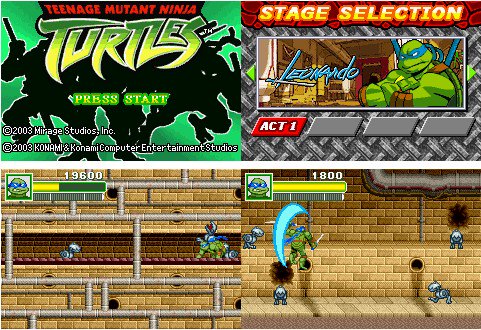 Teenage Mutant Ninja Turtles[北米版GBA](中古)ティーンエイジ 