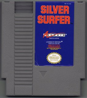 海外限定版 海外版 ファミコン Silver Surfer シルバーサーファー NES-