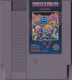 Ghosts 'n Goblins[北米版NES](中古[ソ])魔界村 - bit-games 洋ゲー