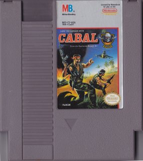 CABAL[北米版NES](中古[ソ])カベール - bit-games 洋ゲー（海外ゲーム