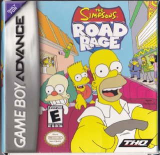 Simpsons The Road Rage[北米版GBA](中古)シンプソンズ ロードレイジ