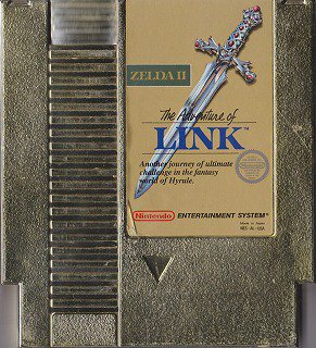 ZELDAⅡ:The Adventure of Link[北米版NES中古[ソリンクの冒険