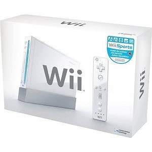 北米版 Wii 本体 White（シロ）[中古]ソフト10本+オプションなど