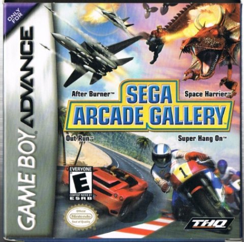Sega Arcade Gallery[北米版GBA](中古)セガ アーケードギャラリー（箱 