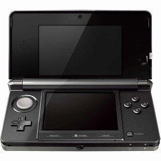 ジャンク品]Nintendo 3DS Cosmo Black(北米版)[中古]ニンテンドー3DS