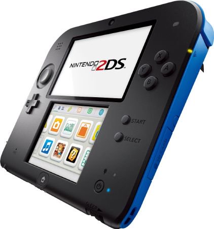 Nintendo 2DS Black/Blue(欧州版)[新品]ニンテンドー2DS ブラック