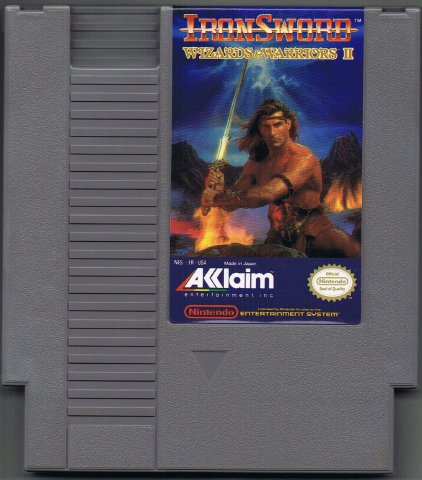 Iron Sword Wizards ＆ Warriors II[北米版NES](中古[ソフトのみ 