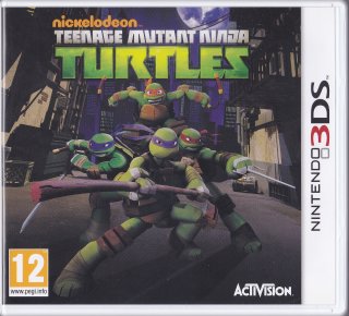 日本版本体プレイ不可能】[欧州版3DS]Teenage Mutant Ninja Turtles 