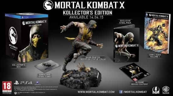 Mortal Kombat X Kollector's Edition (edition Kollector)[欧州