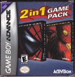 2 in 1 Game Pack: Spider-Man/ Spider-Man 2[北米版GBA](中古