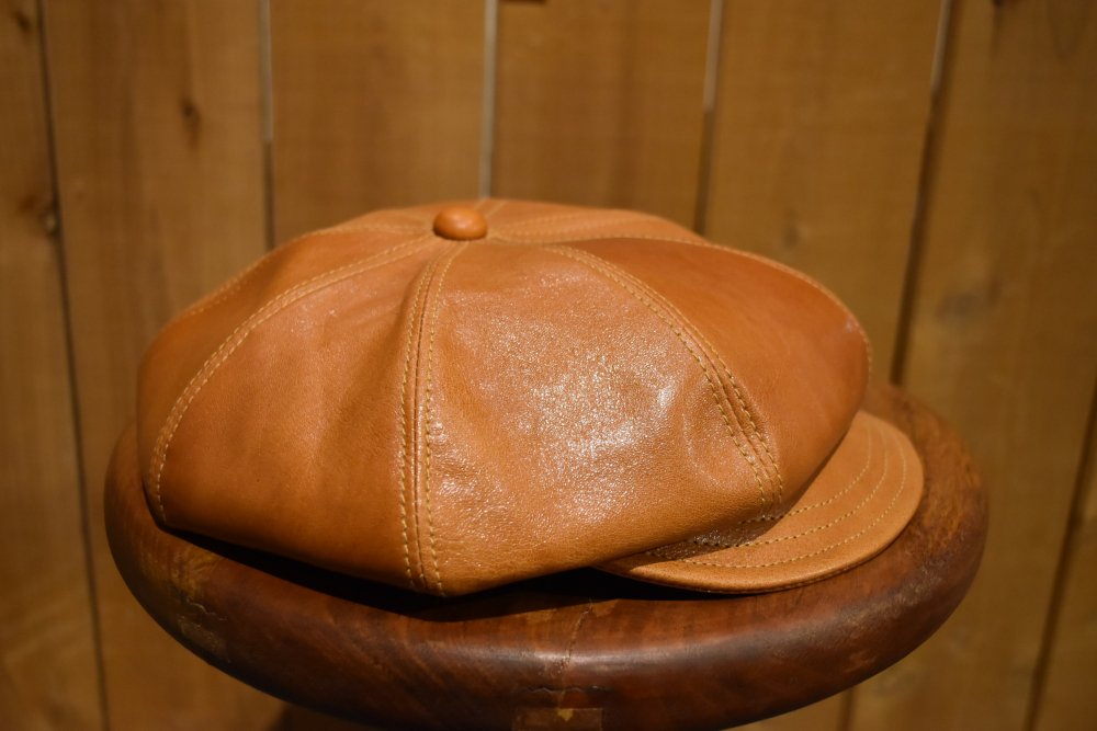 Sturdy Luggage Supply | ORIGINAL Leather casquette (Cowhide) -  STURDY｜横浜アメカジ専門店 スターディ