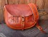  Sturdy Luggage Supply"EXPLORER" Shoulder Bag (Red Brown Leather)