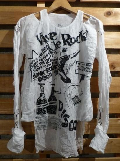 SEDITIONARIES design - Vive Le Rock ! MUSLIN TOP (ガーゼシャツ 