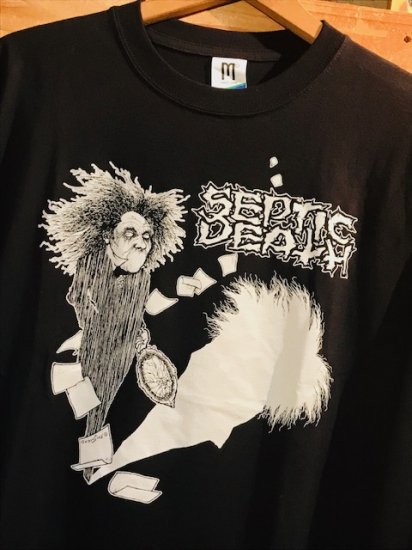 SEPTIC DEATH - KICHIGAI 気違い LONGSLEEVE T-SHIRTS (BLACK