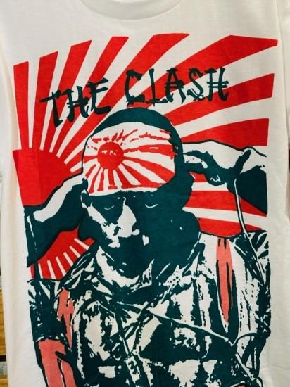 THE CLASH - KAMIKAZE T-SHIRTS (WHITE) - 下北沢KILLERS