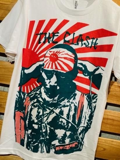 THE CLASH - KAMIKAZE T-SHIRTS (WHITE) - 下北沢KILLERS