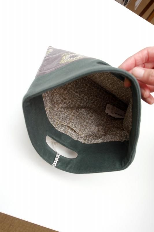 mina perhonen ミナペルホネン　flag bag chum ミナペルホネン chum flag bag -small size- - ミナペルホネン