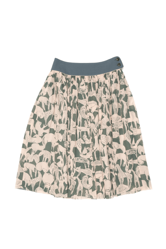ミナペルホネン life puzzle スカート好きな方宜しくお願い致します