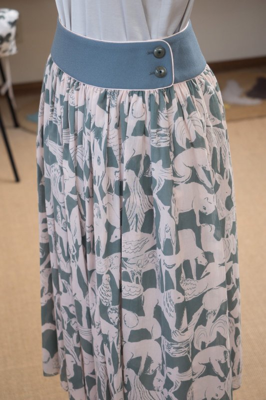 【新品未使用品】ミナペルホネン life puzzle スカート 定価6.7万新品未使用