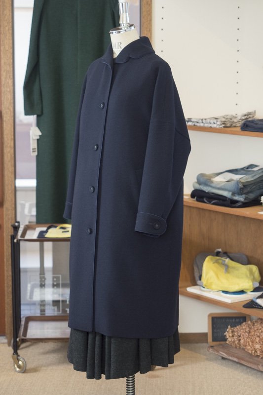 ミナペルホネン black羽織り36 manteau0 定価11万 薄手コート