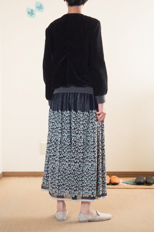 輝い ミナペルホネンraingrassスカート - スカート