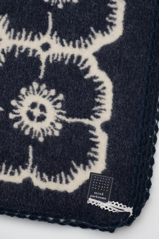 mina perhonen wool ブランケット -anemone- small size - ミナ