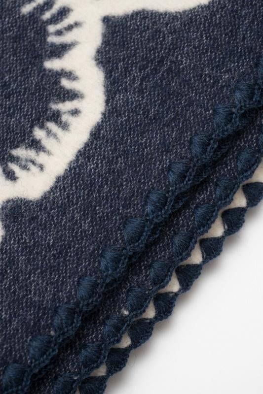 mina perhonen wool ブランケット -anemone- small size - ミナ