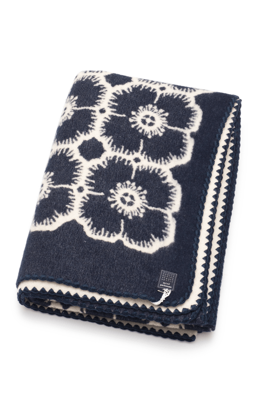 mina perhonen wool ブランケット -anemone- Large size - ミナ mina perhonen wool ブランケット -anemone- Large size - ミナ