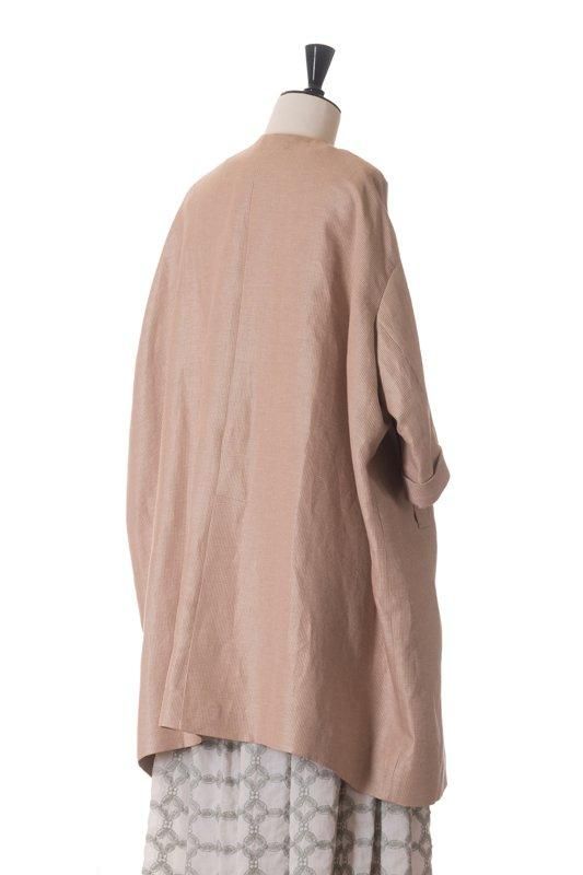 mina perhonen pierre ノーカラーコート - ミナペルホネン正規