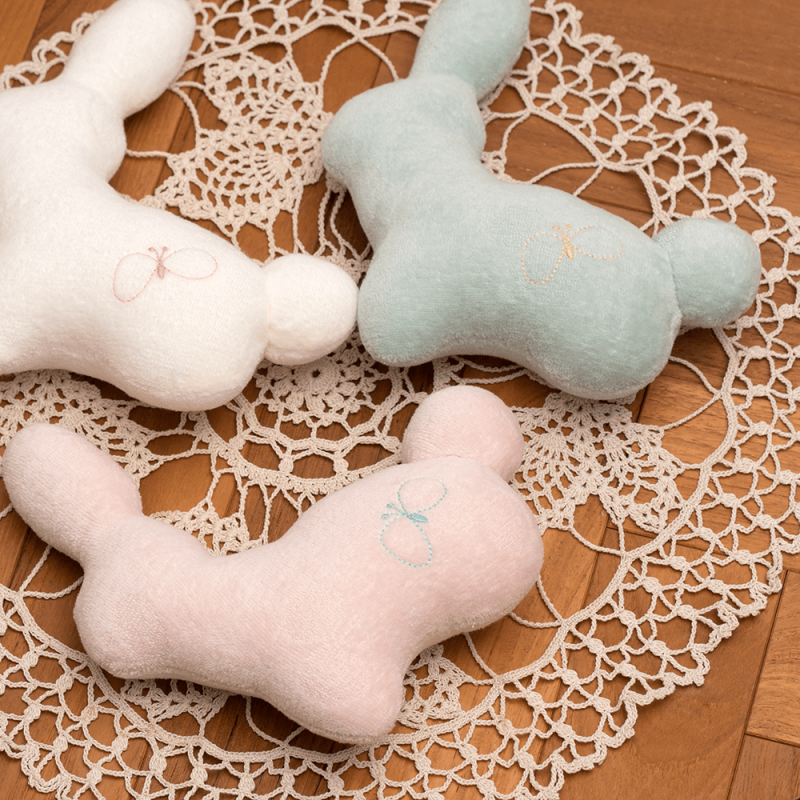 mina perhonen baby fluffy うさぎぬいぐるみ - ミナペルホネン mina perhonen baby fluffy うさぎぬいぐるみ - ミナペルホネン