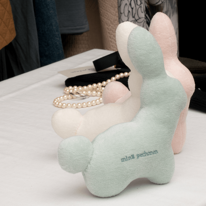 mina perhonen baby fluffy うさぎぬいぐるみ - ミナペルホネン mina perhonen baby fluffy うさぎぬいぐるみ - ミナペルホネン