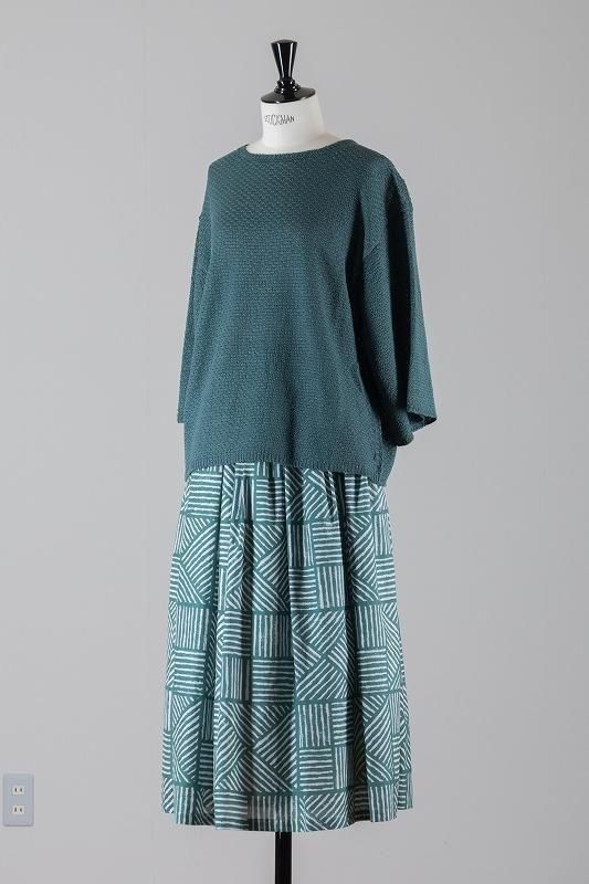 mina perhonen ［ミナペルホネン］カシミヤ　プルオーバー　ニット38 mina perhonen bocciolo ハイネックニット(wool) - ミナ