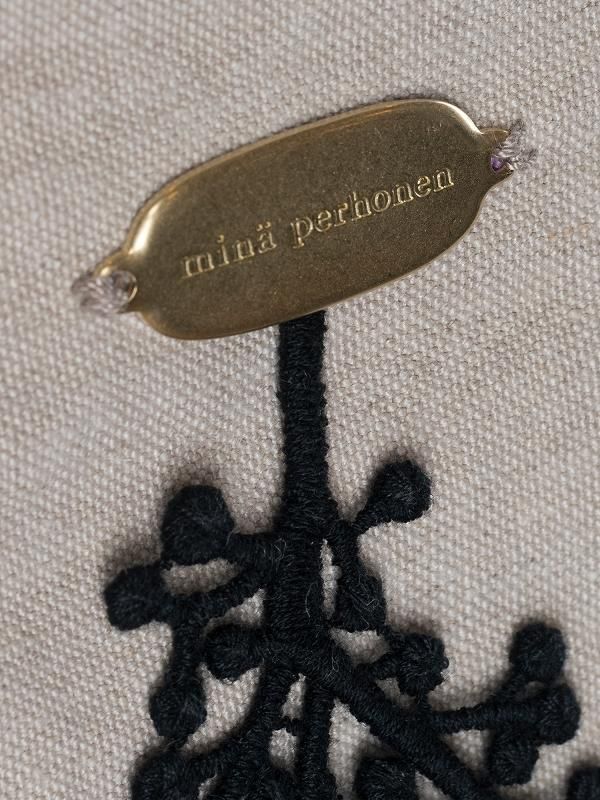 ミナペルホネン　タント　バッグ　M （ブラック） mina perhonen ミナぺルホネン tanto bag M