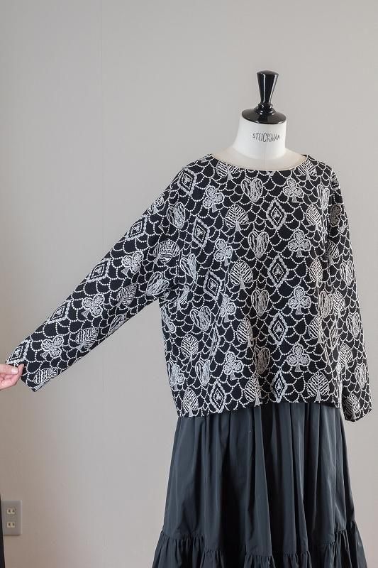 mina perhonen forest card ブラウス - ミナペルホネン正規取扱店