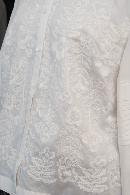 mina perhonen swing garden ピンタックブラウス - ミナ