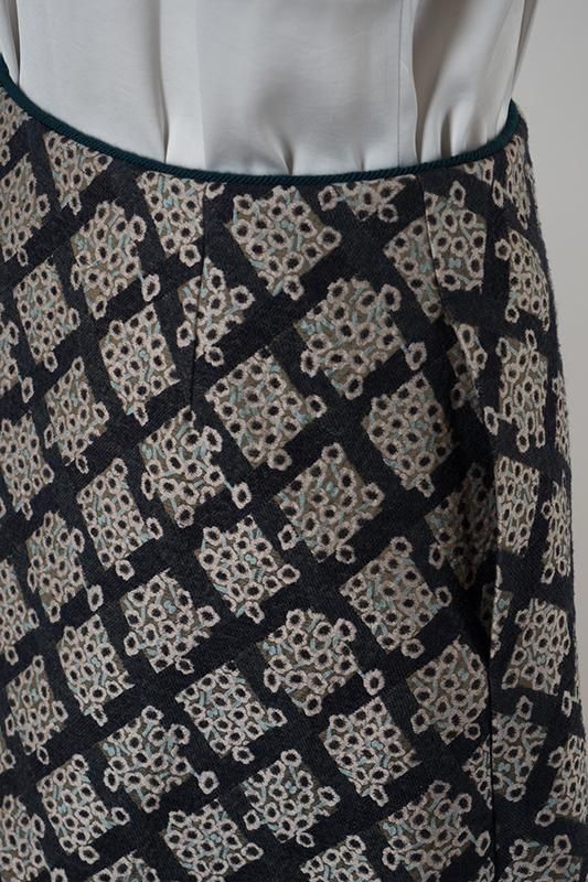 mina perhonen cheerful セミフレアスカート - ミナペルホネン正規取扱