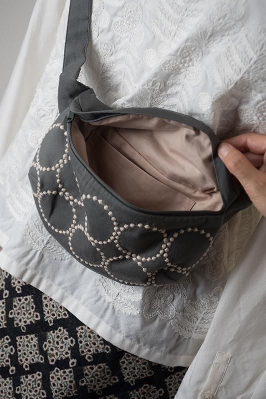 mina perhonen kids copains bag -tambourine- - ミナペルホネン