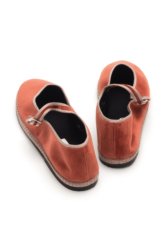 美品*シューシャ ベルベットワンストラップシューズ　サイズ38 美品*シューシャ ベルベットワンストラップシューズ サイズ38