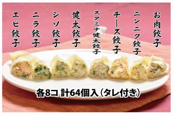 ８種類の本格餃子 食べ比べ８色セット 【送料無料】