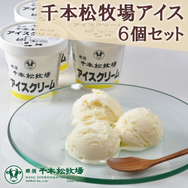 千本松牧場アイスクリーム 6個セット 送料無料