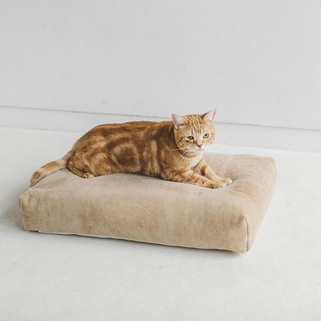 コットンダブルフェイス スクエアベッド - ドッググッズ・猫グッズ通販