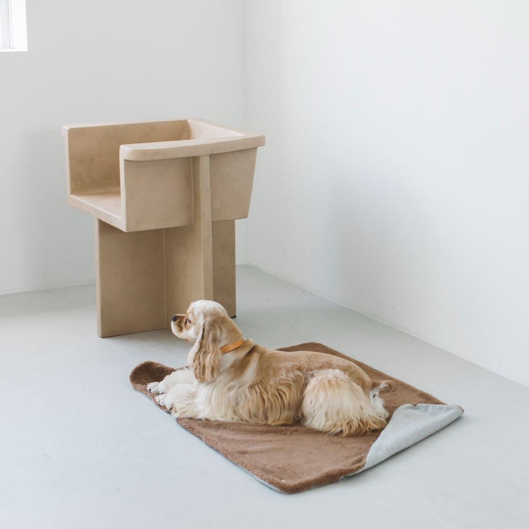 グレンチェック ツイードブランケット - ドッググッズ・猫グッズ通販