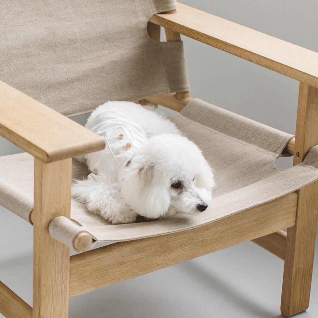 リネンボーダーマリンスモックシャツ 【公式通販】