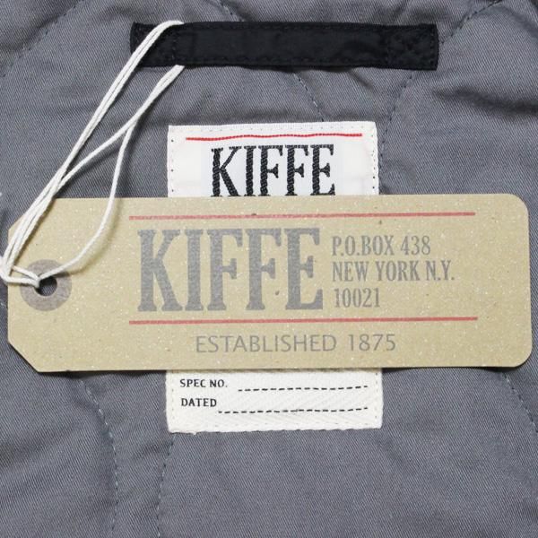KIFFE】QUILT ARMY JACKET BLACK キルティングジャケット キッフェ