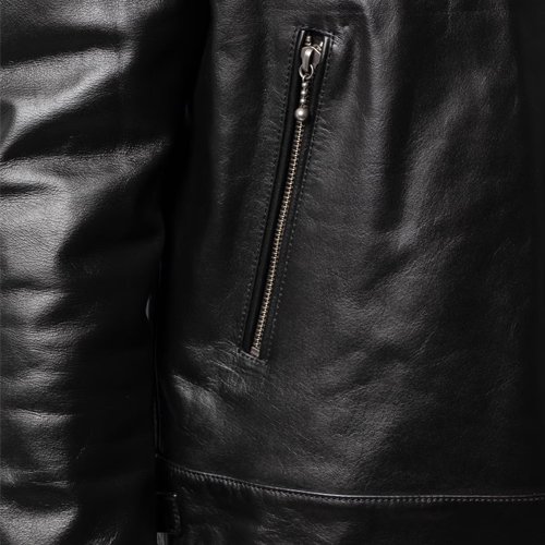 NUDIE JEANS/ヌーディージーンズ】EDDY LEATHER JACKET BLACK レザー