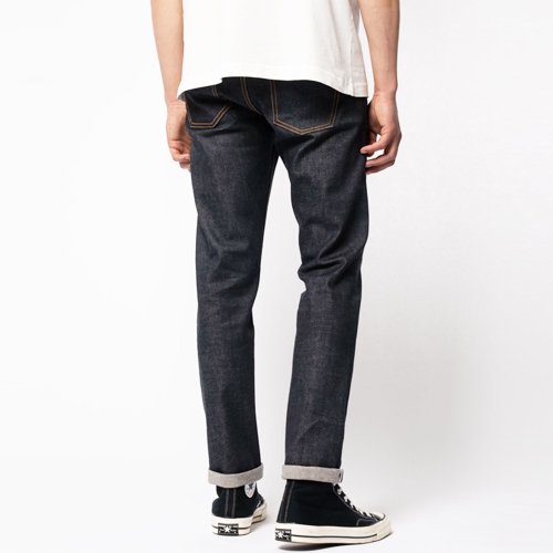 NUDIE JEANS/ヌーディージーンズ】LEAN DEAN 「DRY TURE SELVAGE ...