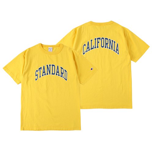 STANDARD CALIFORNIA】CHAMPION × SD T1011 YELLOW Tシャツ ...