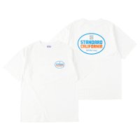 <img class='new_mark_img1' src='https://img.shop-pro.jp/img/new/icons24.gif' style='border:none;display:inline;margin:0px;padding:0px;width:auto;' />【STANDARD CALIFORNIA】SD HEAVYWEIGHT OVAL LOGO T　WHITE　Tシャツ　スタンダードカリフォルニア