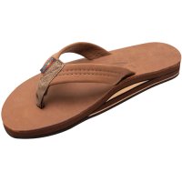 <img class='new_mark_img1' src='https://img.shop-pro.jp/img/new/icons24.gif' style='border:none;display:inline;margin:0px;padding:0px;width:auto;' />【RAINBOW SANDALS】DOUBLE LAYER PREMIER LEATHER WITH ARCH SUPPORT　REDWOOD　レインボーサンダル